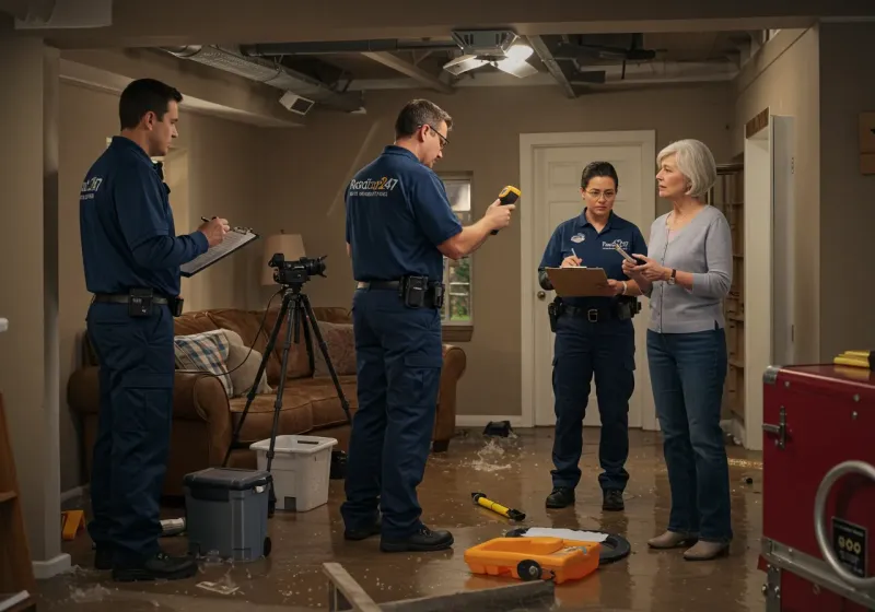 Water Damage Assessment and Insurance Documentation process in Arlington, TX