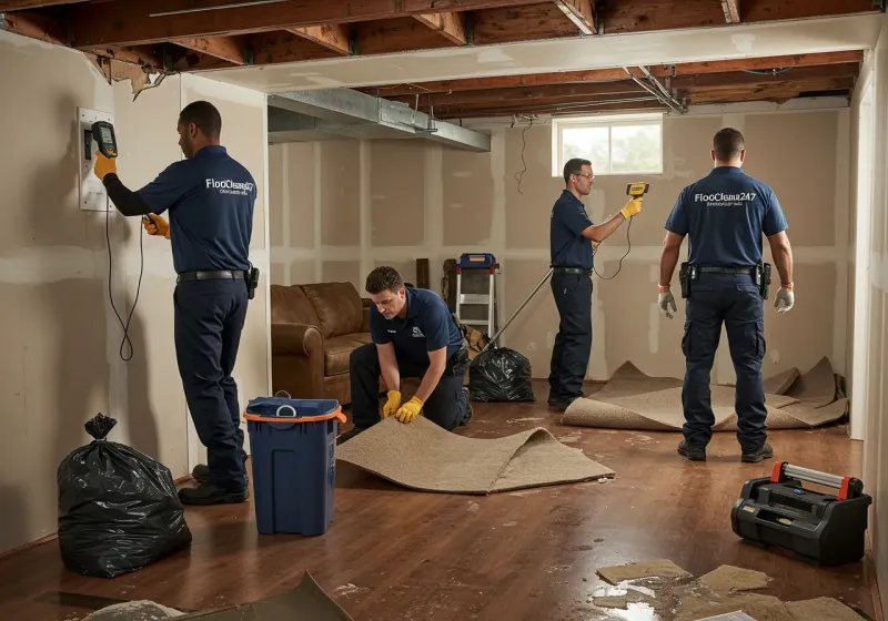 Flood DamageMaterial Assessment and Debris Removal process in Arlington, TX